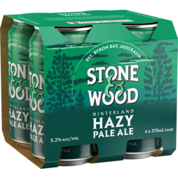 Photo of Stone & Wood Hinterland Hazy Pale Ale 4pk