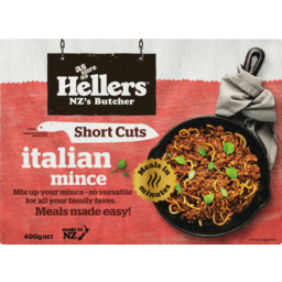 Photo of Hellers Meal Short Cuts Italian Mince 400g