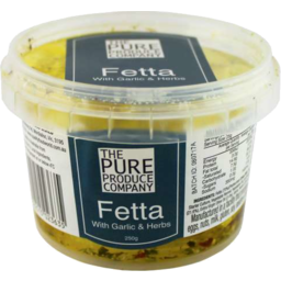 Photo of The Pure Produce Company Fetta with Garlic & Herbs