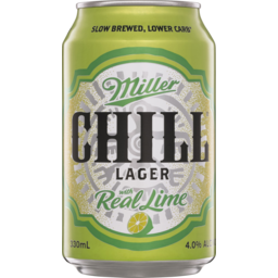 Photo of Miller Chill With Lime Cans 4% Single Cans