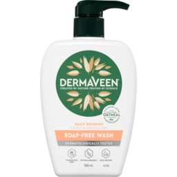 Photo of Dermaveen Daily Nourish For Dry & Sensative Skin Soap Free Wash 500ml