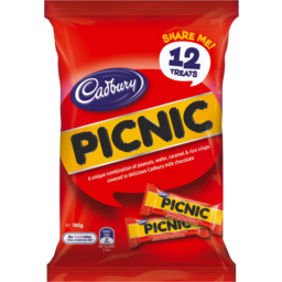 Photo of Cadbury Picnic Chocolate Sharepack 12 Pieces