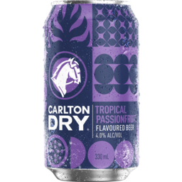 Photo of Carlton Dry Tropical Passionfruit Can