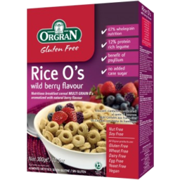 Photo of Orgran Cereal Rice O's W/Bry300g