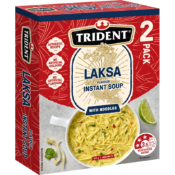 Photo of Trident Soup Laska With Noodles 2pk 60g