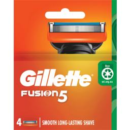 Photo of Gillette Fusion Razor Blades 4 Cartridges Refills