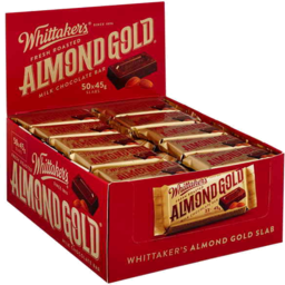 Photo of Whittkaker's Almond Gold Slab Display Unit