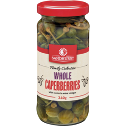 Photo of Sandhurst Whole Caperberries With Stems In Wine Vinegar