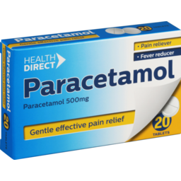 Photo of HD Paracetamol 500mg Tabs 20 Pack