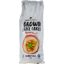 Photo of Ceres Organics Organic Brown Rice Cakes Tamari 110g