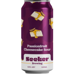 Photo of Seeker Brewing Passionfruit Cheesecake Sour Can