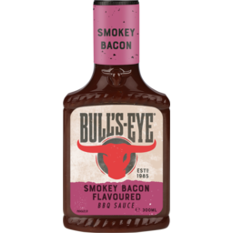 Photo of Bulls-Eye Smokey Bacon Flavoured BBQ Sauce 300ml