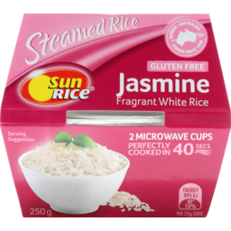 Photo of SunRice Quick Cups Fragrant Jasmine Rice 2pk 250gm