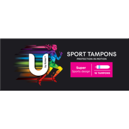 Photo of U By Kotex Sport Super Tampons 16 Pack