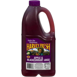 Photo of Harvey Fresh Real Apple & Blackcurrant Juice 2L