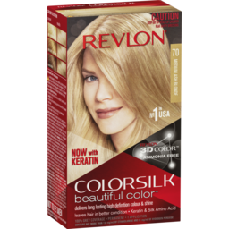 Photo of Revlon Color Silk Hair Colour 70 Medium Ash Blonde