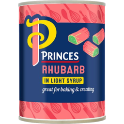 Photo of Princes Rhubarb in Light Syrup