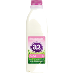 Photo of A2 Milk No Fat Bottle 1L