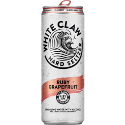 Photo of White Claw Hard Seltzer Ruby Grapefruit Can