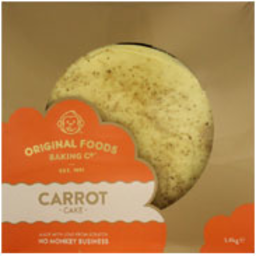Photo of Original Foods Cake Carrot Round 1.4kg