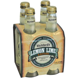 Photo of Bickfords Old Style Lemon Lime And Bitters 4 X 275ml