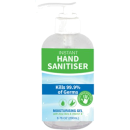 Photo of Instant Hand Sanitiser Pump 200ml