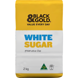 Photo of Black & Gold White Sugar 2kg