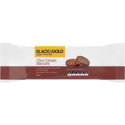 Photo of Black & Gold Bisc Chocolate Crm140gm