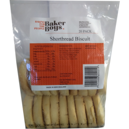 Photo of Baker Boys Biscuits Shortbread 20 Pack