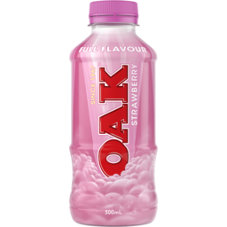 Photo of Oak Uht Flavoured Milk Strawberry 500ml