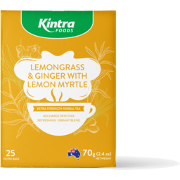 Photo of Kintra Lemongrass Ginger Tea Bags