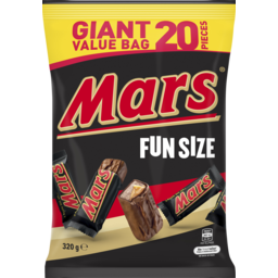 Photo of Mars Fun Size 20 Pieces Giant Value Bag 320g