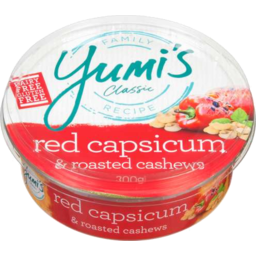 Photo of Yumi’s Dip Spicy Capsicum & Cashew Dip 200gm