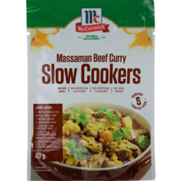 Photo of Mccorm S/Cookers Massaman Beef Curry 40g