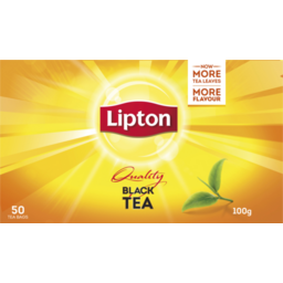 Photo of Lipton Tea Bag Black 50pk