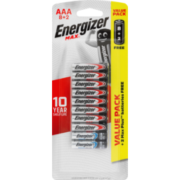 Photo of Energizer Batteries Max AAA 8 Pack