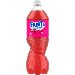 Photo of Fanta Raspberry Zero Sugar Soft Drink Bottle 1.25l