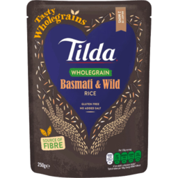 Photo of Tilda Wholegrain Basmati & Wild Rice 250g