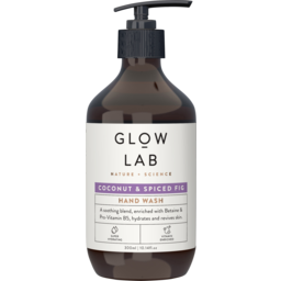 Photo of Glow Lab Hand Wash Pump Coconut & Spiced Fig