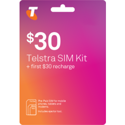 Photo of Telstra Dynamic Sim Start $30 Ea