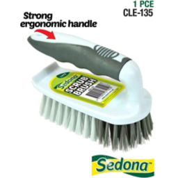 Photo of 1pc Scrubbing Brush W/Handle