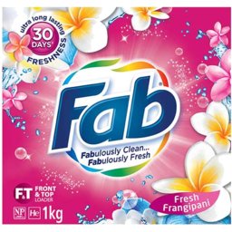 Photo of Fab Fresh Frangipani Laundry Detergent 1kg 