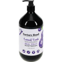 Photo of Factory Road Body Wash Blackcurrent 1L