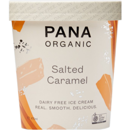 Photo of Pana Organic Dairy Free Salted Caramel Ice Cream 475ml
