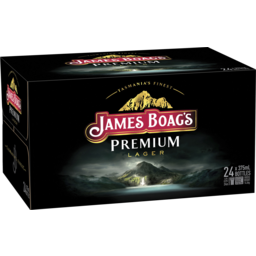 Photo of James Boag's Premium Lager Bottles 24x375ml