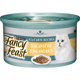 Photo of Fancy Feast Adult A La Carte Recipes Tuscan Style Tuna & Rice Wet Cat Food