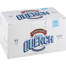 Photo of Emersons Super Quench Beer Pilsner Cans