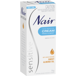 Photo of Nair Sensitive Hair Removal Cream 75g 75g