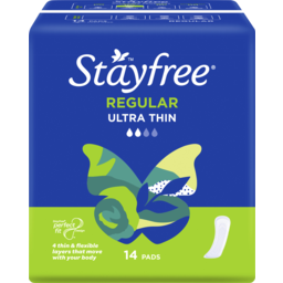 Photo of Stayfree Ultra Thin Regular Pads No Wings 14 Pack