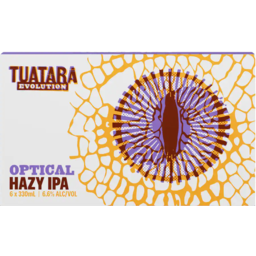 Photo of Tuatara Evolution Optical Hazy IPA 6 Pack